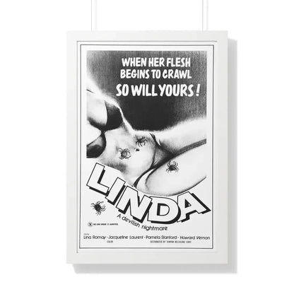 LINDA (LORNA THE EXORCIST) 1974 - Framed Movie Poster - The Sticker Space