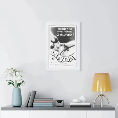 LINDA (LORNA THE EXORCIST) 1974 - Framed Movie Poster - The Sticker Space