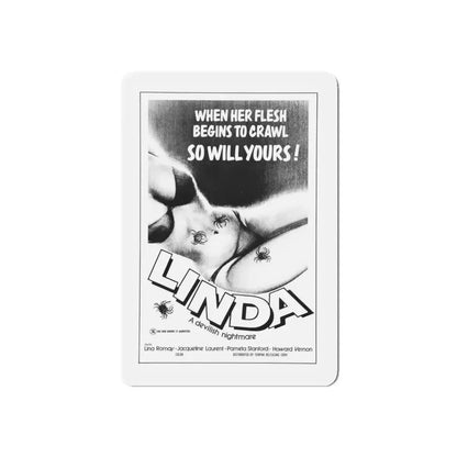 LINDA (LORNA THE EXORCIST) 1974 Movie Poster - Refrigerator Magnet - The Sticker Space