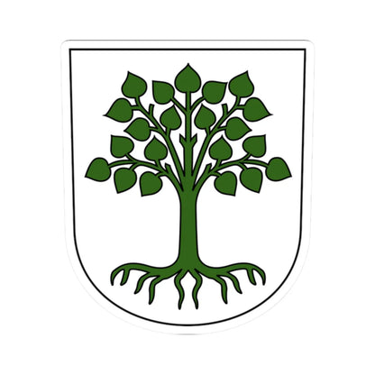 Lindau-blazon (Switzerland) (Coat of Arms) STICKER Vinyl Kiss-Cut Decal 2 Inch White - The Sticker Space