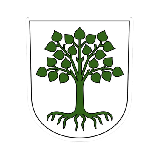 Lindau-blazon (Switzerland) (Coat of Arms) STICKER Vinyl Kiss-Cut Decal 2 Inch White - The Sticker Space