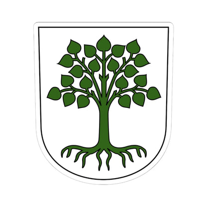 Lindau-blazon (Switzerland) (Coat of Arms) STICKER Vinyl Kiss-Cut Decal 6 Inch White - The Sticker Space