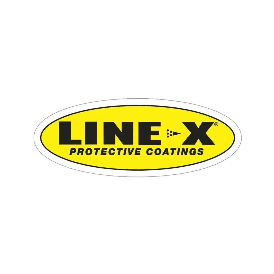 Line-X Logo STICKER Vinyl Die-Cut Decal 3 Inch - The Sticker Space
