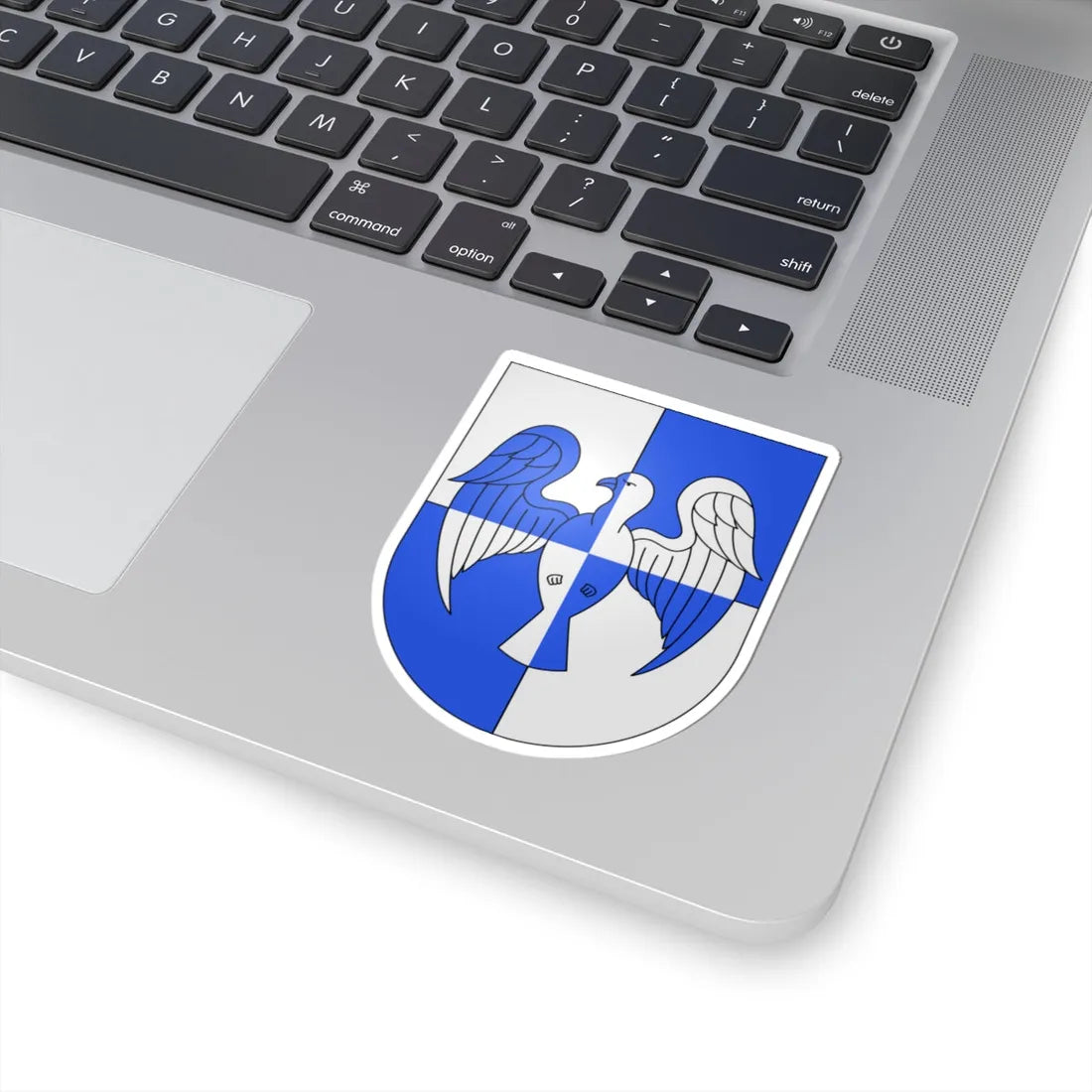 Linescio-coat of arms (Switzerland) (Coat of Arms) STICKER Vinyl Kiss-Cut Decal - The Sticker Space