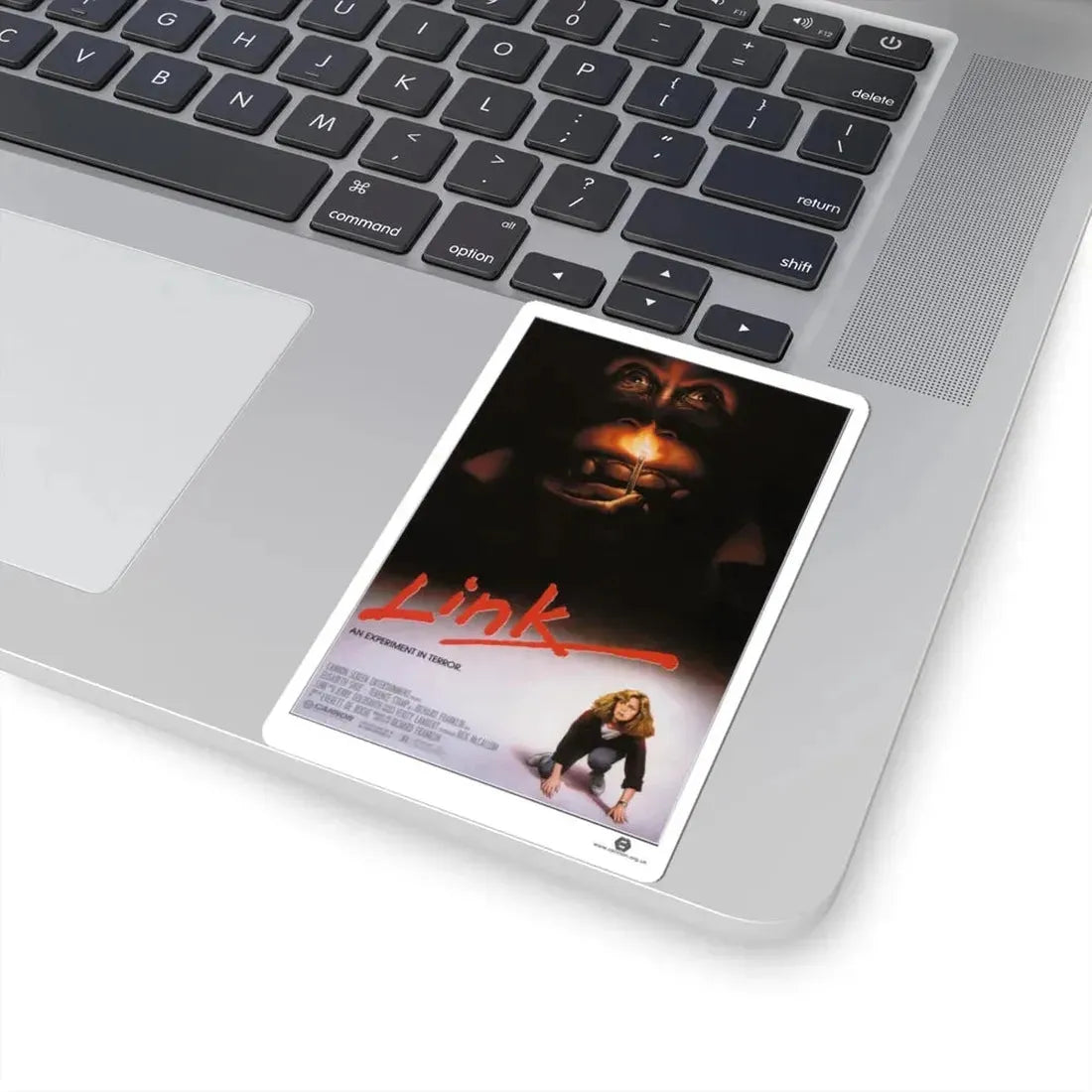 LINK 1986 Movie Poster - STICKER Vinyl Kiss-Cut Decal - The Sticker Space