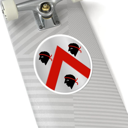 Linkebeek wapen (Belgium) (Coat of Arms) STICKER Vinyl Kiss-Cut Decal - The Sticker Space