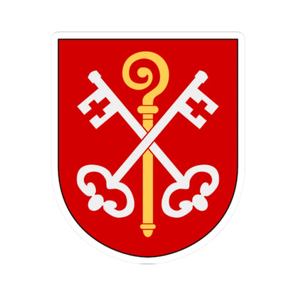 Linköping stift vapen (Sweden) (Coat of Arms) STICKER Vinyl Kiss-Cut Decal 2 Inch White - The Sticker Space