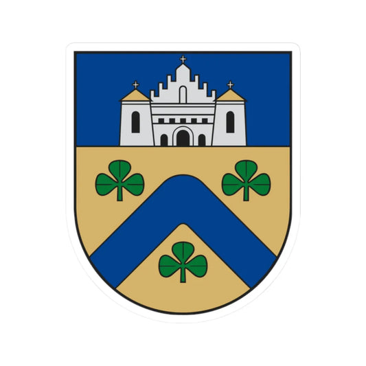 Linkuvos herbas (Lithuania) (Coat of Arms) STICKER Vinyl Kiss-Cut Decal 2 Inch White - The Sticker Space