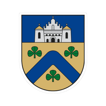 Linkuvos herbas (Lithuania) (Coat of Arms) STICKER Vinyl Kiss-Cut Decal 3 Inch White - The Sticker Space