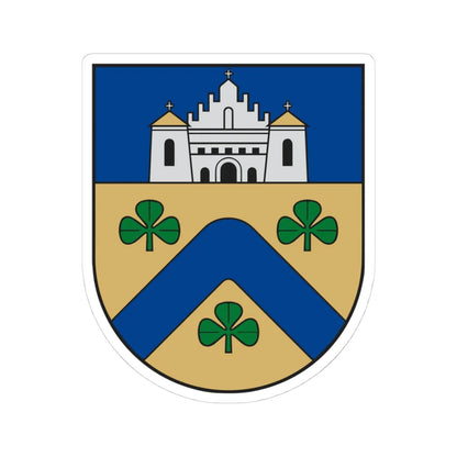 Linkuvos herbas (Lithuania) (Coat of Arms) STICKER Vinyl Kiss-Cut Decal 4 Inch White - The Sticker Space