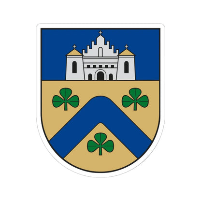 Linkuvos herbas (Lithuania) (Coat of Arms) STICKER Vinyl Kiss-Cut Decal 6 Inch White - The Sticker Space