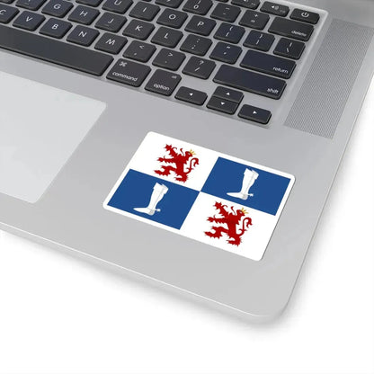 Linter vlag (Belgium) STICKER Vinyl Kiss-Cut Decal - The Sticker Space