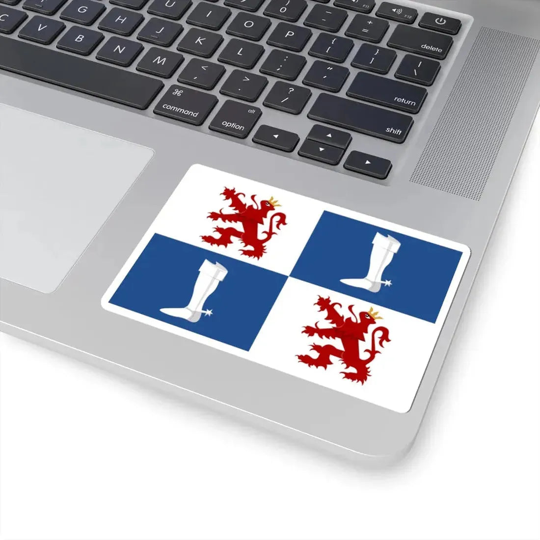 Linter vlag (Belgium) STICKER Vinyl Kiss-Cut Decal - The Sticker Space