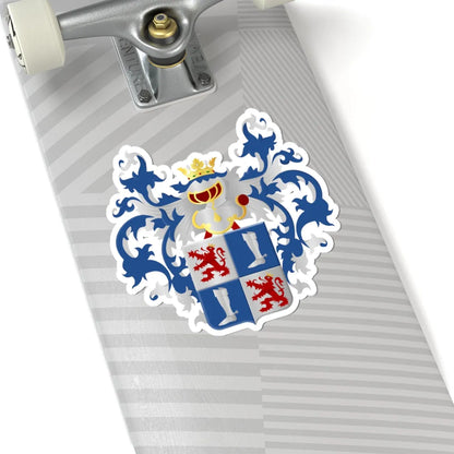 Linter wapen2 (Belgium) (Coat of Arms) STICKER Vinyl Kiss-Cut Decal - The Sticker Space