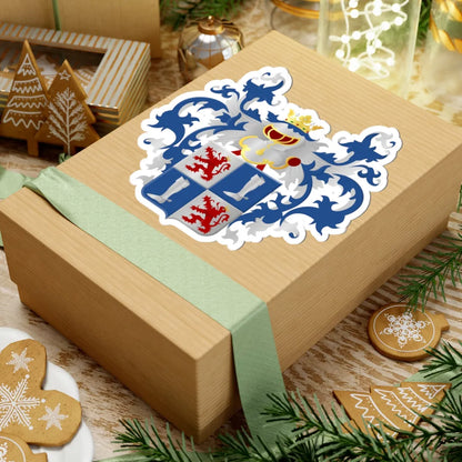 Linter wapen2 (Belgium) (Coat of Arms) STICKER Vinyl Kiss-Cut Decal - The Sticker Space