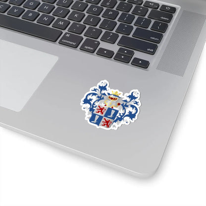 Linter wapen2 (Belgium) (Coat of Arms) STICKER Vinyl Kiss-Cut Decal - The Sticker Space