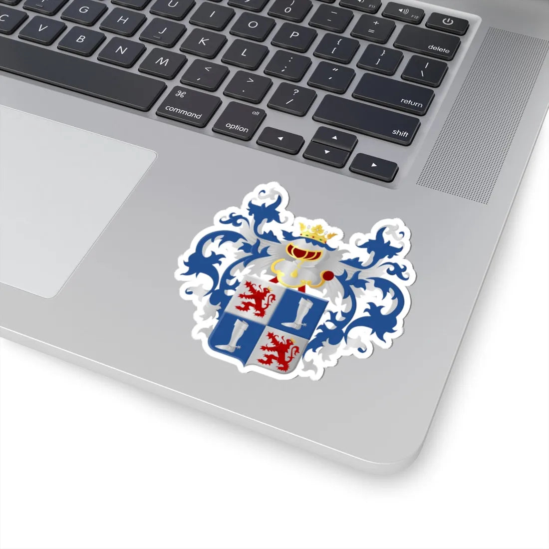 Linter wapen2 (Belgium) (Coat of Arms) STICKER Vinyl Kiss-Cut Decal - The Sticker Space