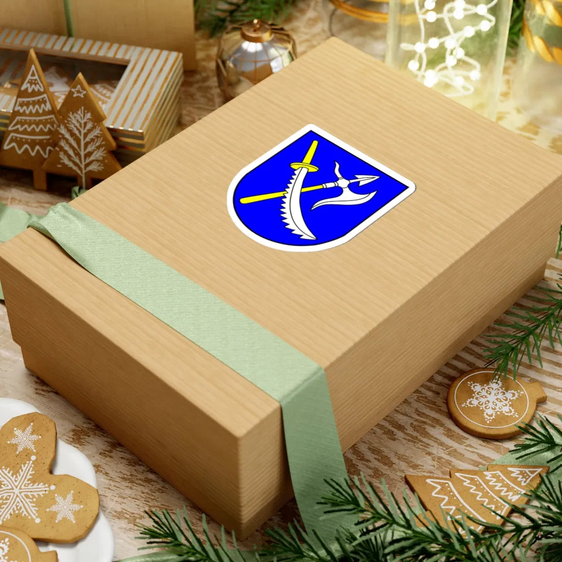 Lioliuherbas (Lithuania) (Coat of Arms) STICKER Vinyl Kiss-Cut Decal - The Sticker Space