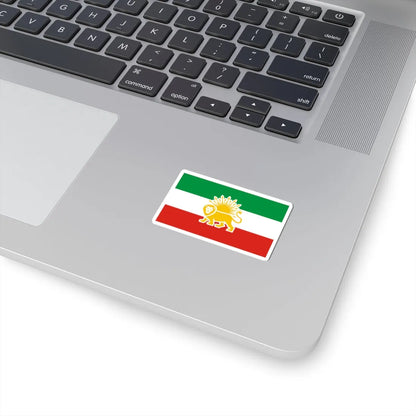 Lion and Sun Flag proposal for the Republic of Iran (Iran) STICKER Vinyl Kiss-Cut Decal - The Sticker Space