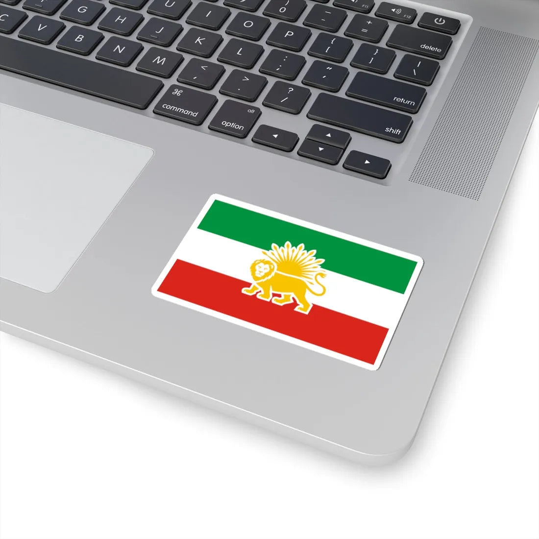 Lion and Sun Flag proposal for the Republic of Iran (Iran) STICKER Vinyl Kiss-Cut Decal - The Sticker Space