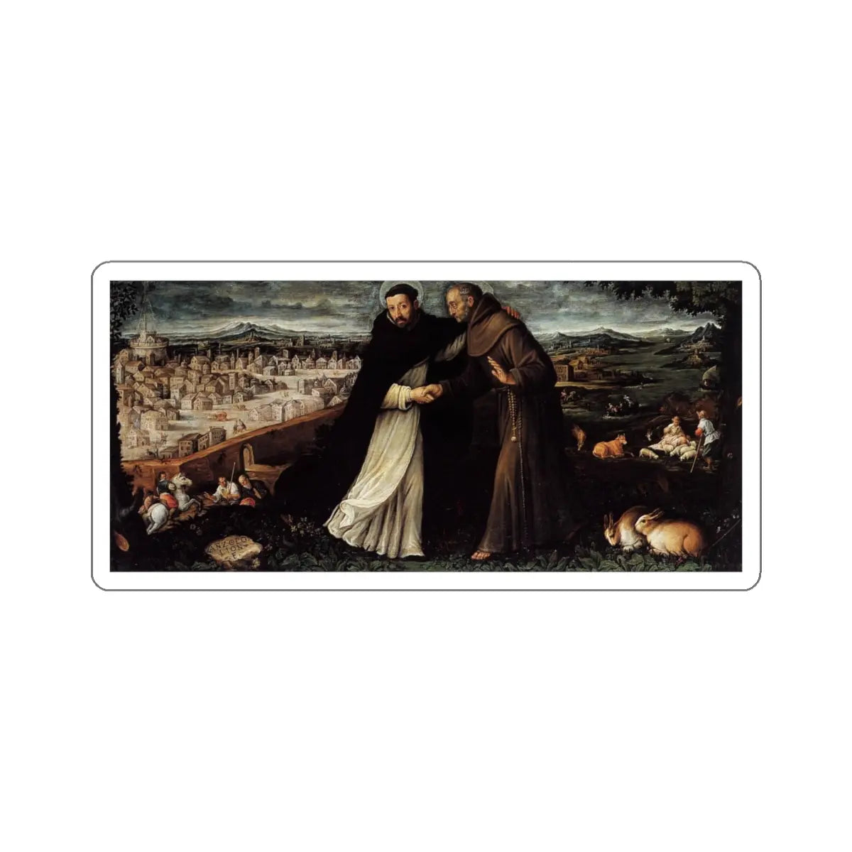 SKU:29219086036272525479 Sticker types:White Shape:Die-Cut Sizes:4" × 4"
