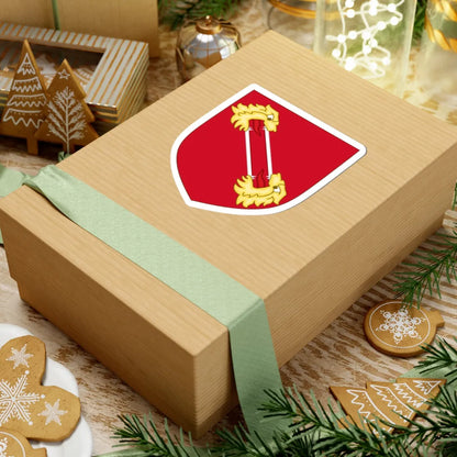 Lion heads Badge of Bartolomeo Colleoni (Italy) (Coat of Arms) STICKER Vinyl Kiss-Cut Decal - The Sticker Space