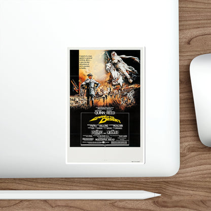 Lion of the Desert 1980 Movie Poster STICKER Vinyl Die-Cut Decal-The Sticker Space