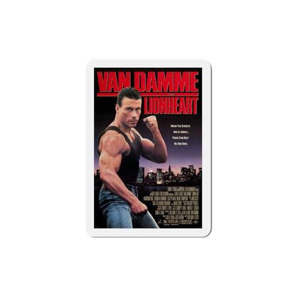 Lionheart 1990 Movie Poster Die-Cut Magnet-6 Inch-The Sticker Space