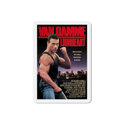 Lionheart 1990 Movie Poster Refrigerator Magnet 2 Inch - The Sticker Space