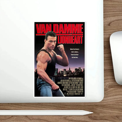 Lionheart 1990 Movie Poster STICKER Vinyl Die-Cut Decal - The Sticker Space