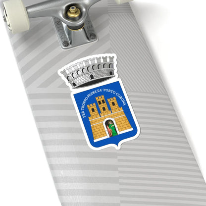 Lipari-Stemma (Italy) (Coat of Arms) STICKER Vinyl Kiss-Cut Decal - The Sticker Space