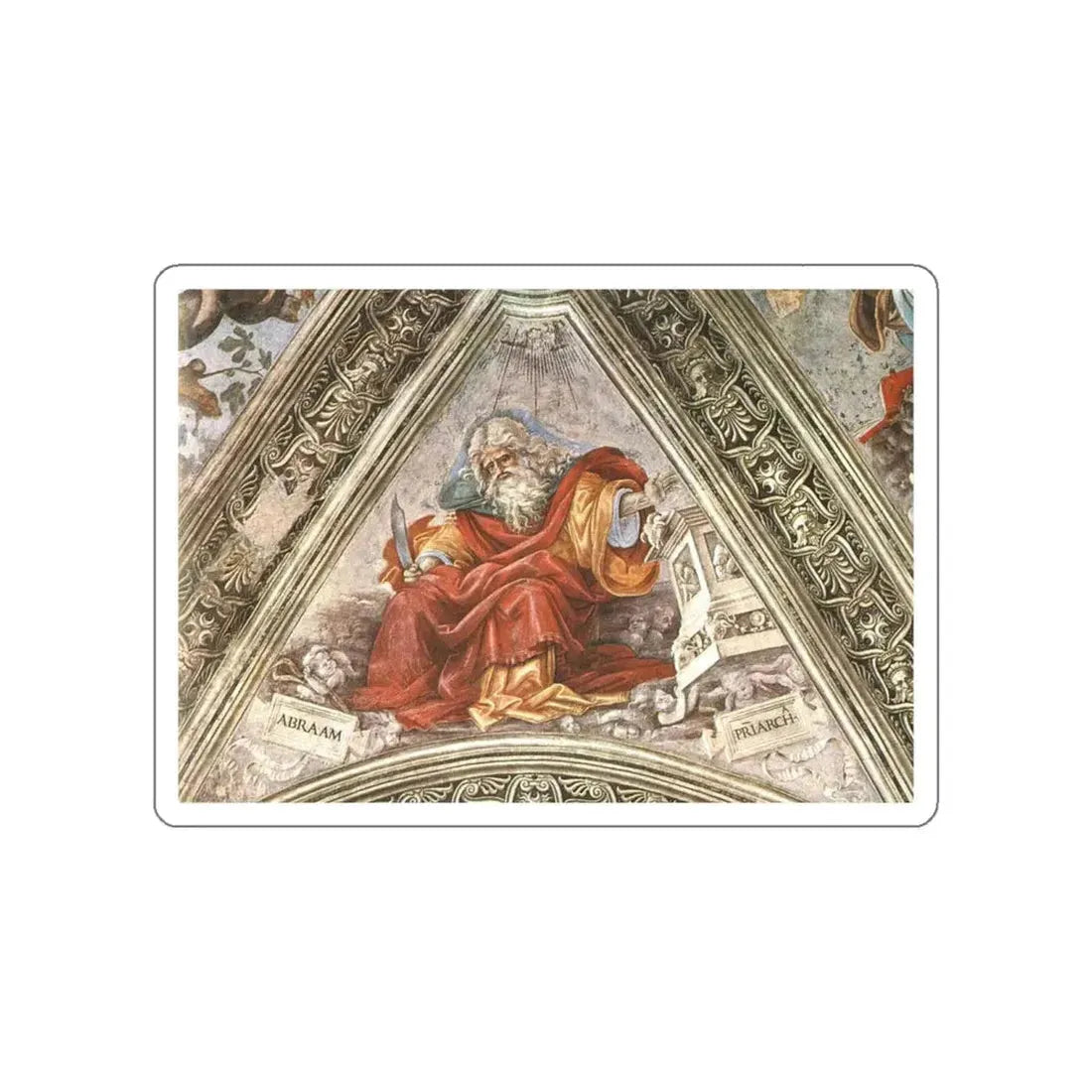 LIPPI, Filippino  - Abraham (Artwork) STICKER Vinyl Die-Cut Decal - The Sticker Space