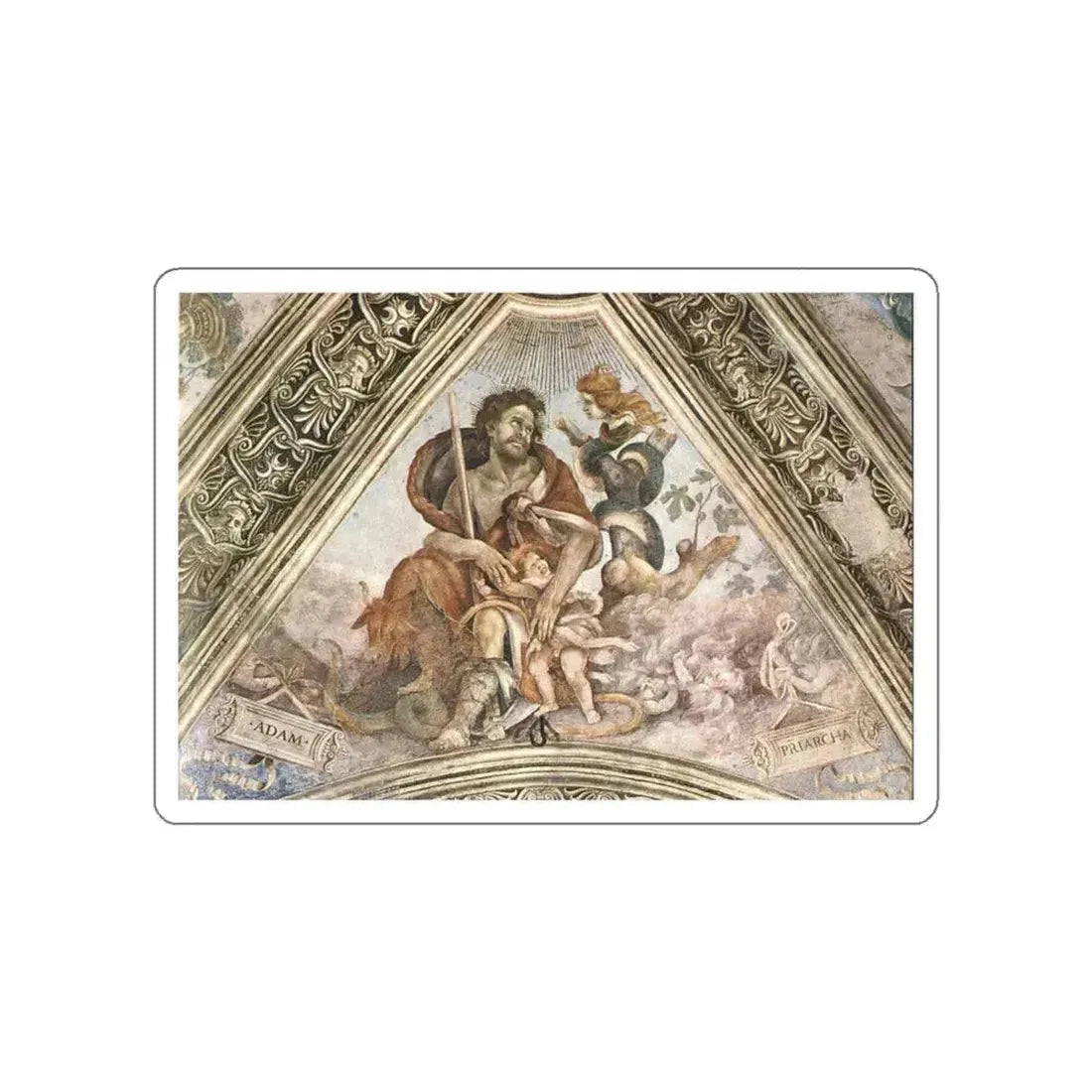 LIPPI, Filippino  - Adam (Artwork) STICKER Vinyl Die-Cut Decal White Die-Cut 5 Inch - The Sticker Space