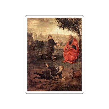 LIPPI, Filippino  - Allegory (Artwork) STICKER Vinyl Die-Cut Decal White Die-Cut 4 Inch - The Sticker Space