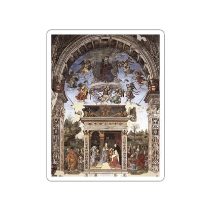 LIPPI, Filippino  - Carafa Chapel-Assumption and Annunciation (Artwork) STICKER Vinyl Die-Cut Decal - The Sticker Space