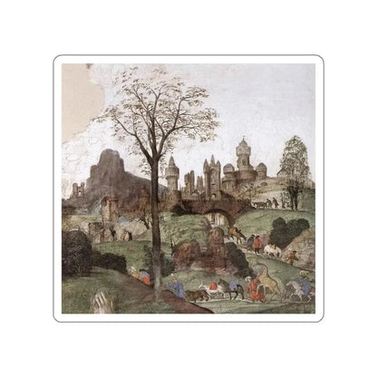 LIPPI, Filippino  - Carafa Chapel-Assumption (detail)3 (Artwork) STICKER Vinyl Die-Cut Decal White Die-Cut 3 Inch - The Sticker Space