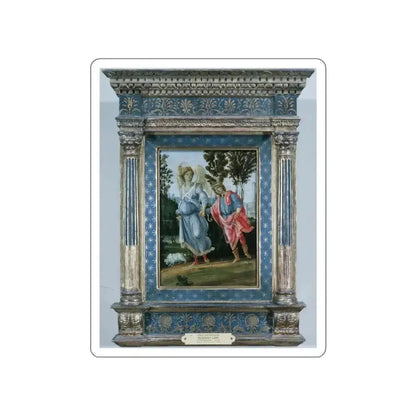 LIPPI, Filippino - Lippi Filippino Tobias and the angel (Artwork) STICKER Vinyl Die-Cut Decal White Die-Cut 6 Inch - The Sticker Space