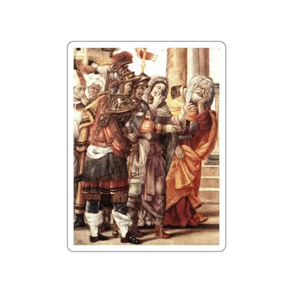 LIPPI, Filippino  - St Philip Driving the Dragon from the Temple of Hieropolis (detail) (Artwork) STICKER Vinyl Die-Cut Decal White Die-Cut 6 Inch - The Sticker Space