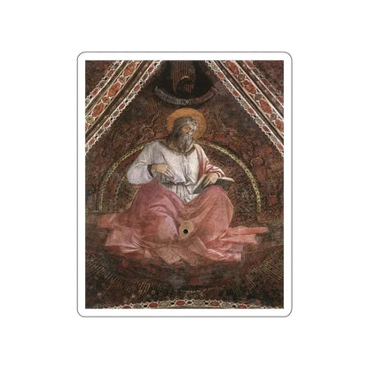 LIPPI, Fra Filippo  - 1452-66 Prato-St John the Evangelist (Artwork) STICKER Vinyl Die-Cut Decal - The Sticker Space