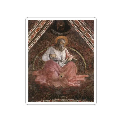 LIPPI, Fra Filippo  - 1452-66 Prato-St John the Evangelist (Artwork) STICKER Vinyl Die-Cut Decal - The Sticker Space