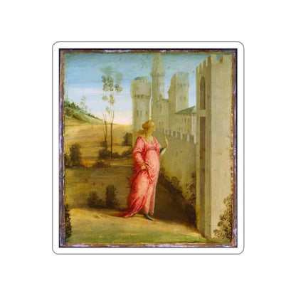 LIPPI, Fra Filippo - Esther at the Palace Gate (Artwork) STICKER Vinyl Die-Cut Decal - The Sticker Space