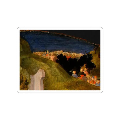 LIPPI, Fra Filippo - The Adoration of the Magi 15 (Artwork) STICKER Vinyl Die-Cut Decal White Die-Cut 5 Inch - The Sticker Space