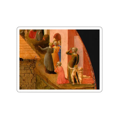 LIPPI, Fra Filippo - The Adoration of the Magi 17 (Artwork) STICKER Vinyl Die-Cut Decal - The Sticker Space