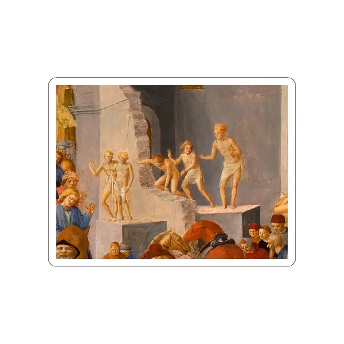 LIPPI, Fra Filippo - The Adoration of the Magi 5 (Artwork) STICKER Vinyl Die-Cut Decal - The Sticker Space