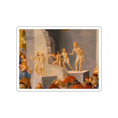 LIPPI, Fra Filippo - The Adoration of the Magi 5 (Artwork) STICKER Vinyl Die-Cut Decal White Die-Cut 6 Inch - The Sticker Space