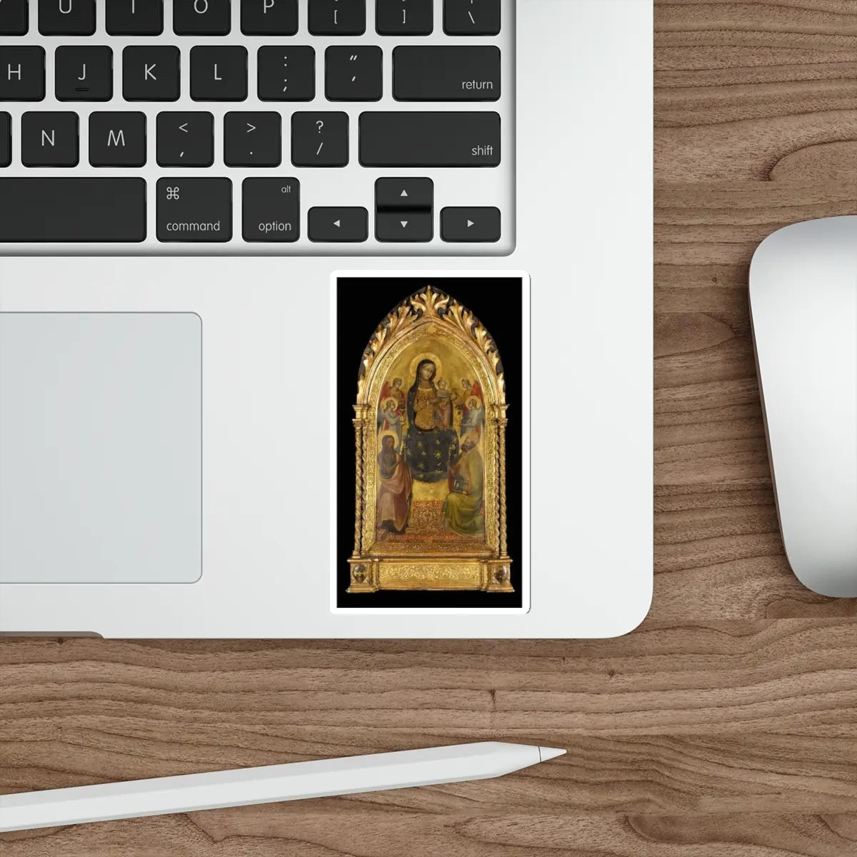 SKU:18700763192254423373 Sticker types:White Shape:Die-Cut Sizes:4" × 4"