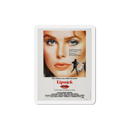 Lipstick 1976 Movie Poster Die-Cut Magnet-3 Inch-The Sticker Space