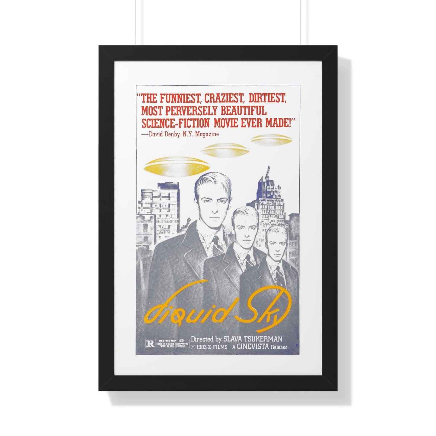 LIQUID SKY (2) 1982 - Framed Movie Poster-20" x 30"-The Sticker Space