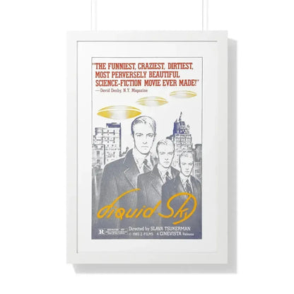 LIQUID SKY (2) 1982 - Framed Movie Poster 20" x 30" White - The Sticker Space