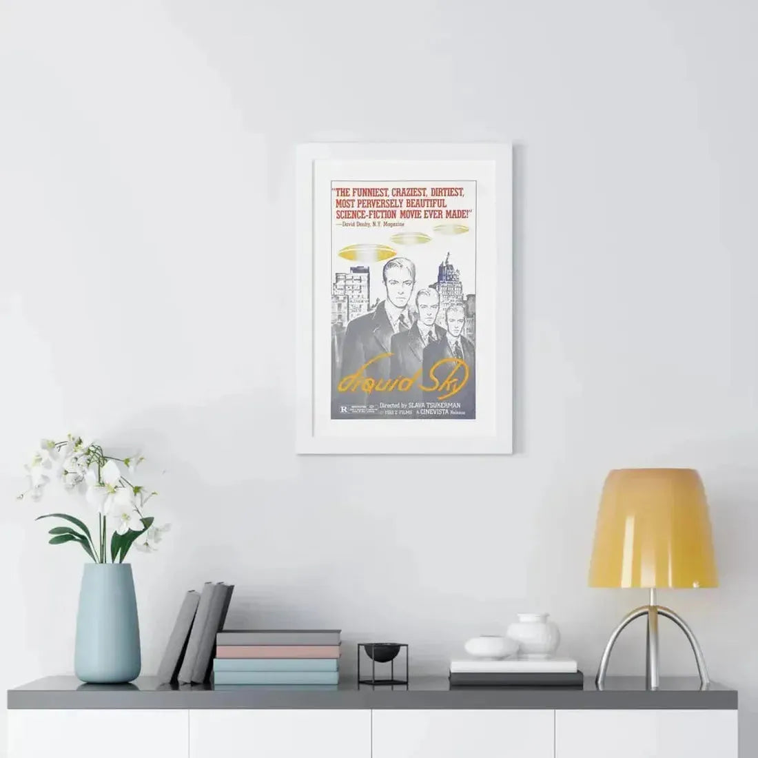 LIQUID SKY (2) 1982 - Framed Movie Poster - The Sticker Space